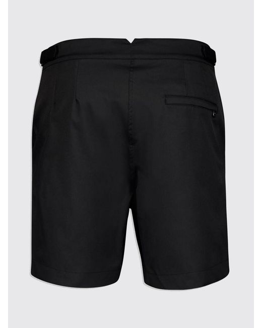 Frescobol Carioca Black Chino Shorts for men