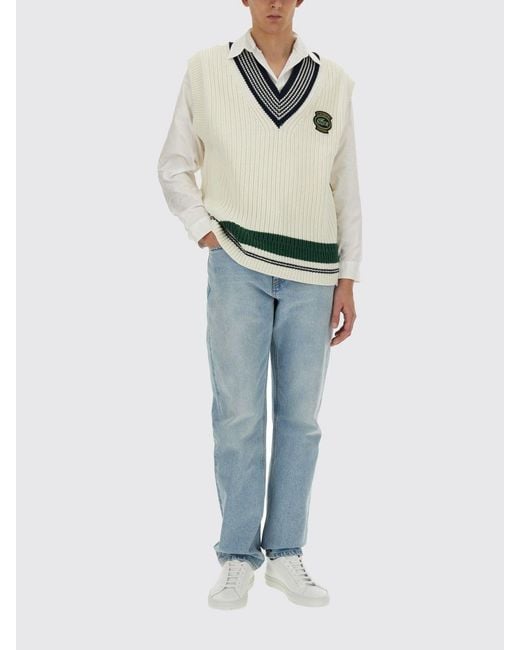 Lacoste White Classic Cotton Shirt for men