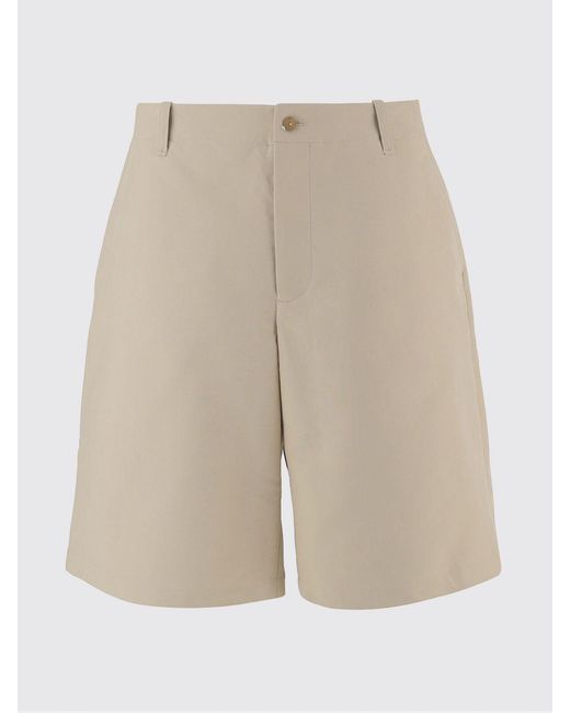 Jacquemus White Cotton Blend Shorts for men