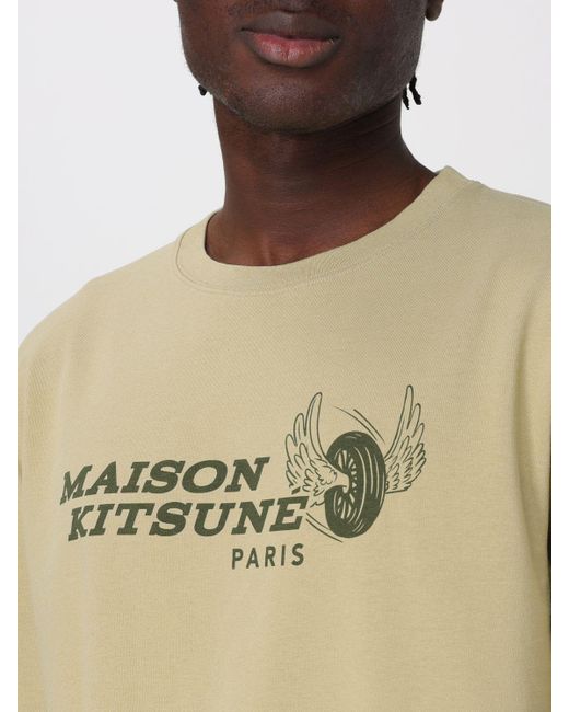 Maison Kitsuné T-shirt Maison KitsunÉ in Natural für Herren