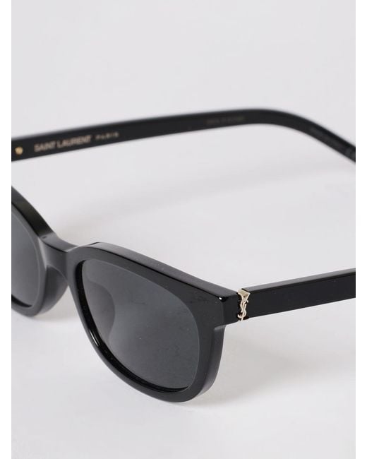 Saint Laurent Black Sl M160 Acetate Sunglasses