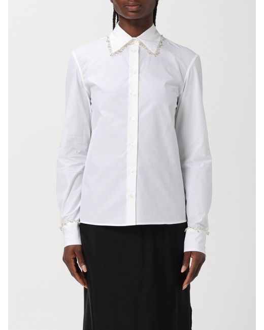 Camicia in cotone di Fabiana Filippi in White