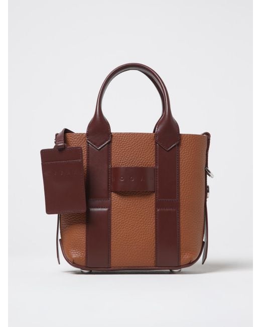 Hogan Brown Handtasche Damen