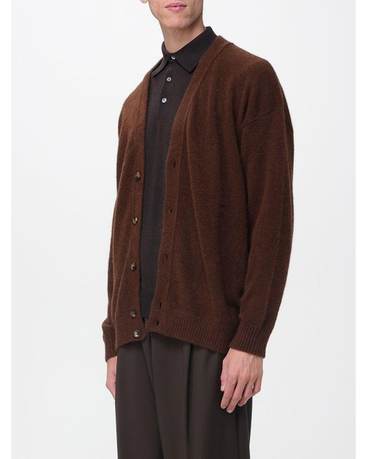 Laneus Brown Cardigan for men