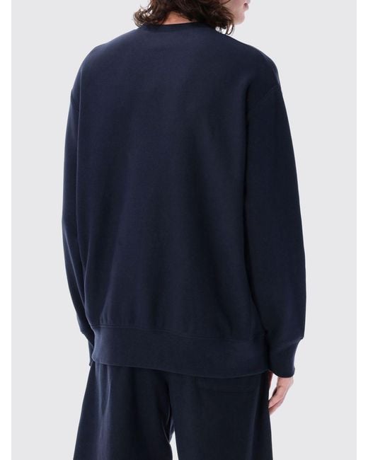 Felpa Basic di Champion in Blue da Uomo