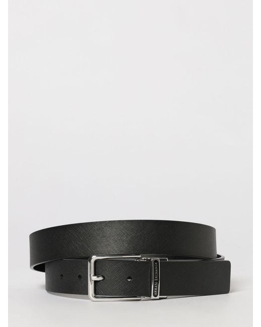 ARMANI EXCHANGE Black Belt for men