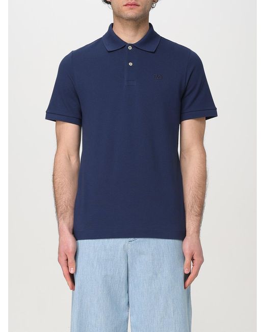 Valentino Blue Polo Shirt for men