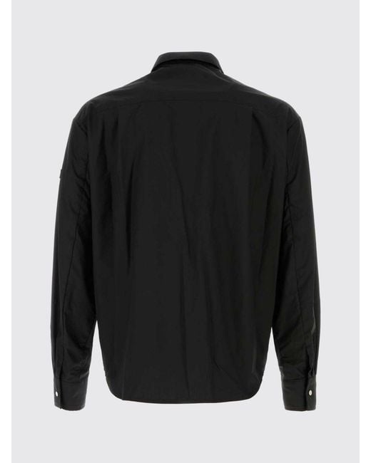 Tatras Black Cotton Blend Shirt Jacket for men