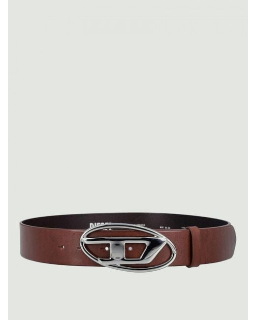 DIESEL White B-1Dr Belt