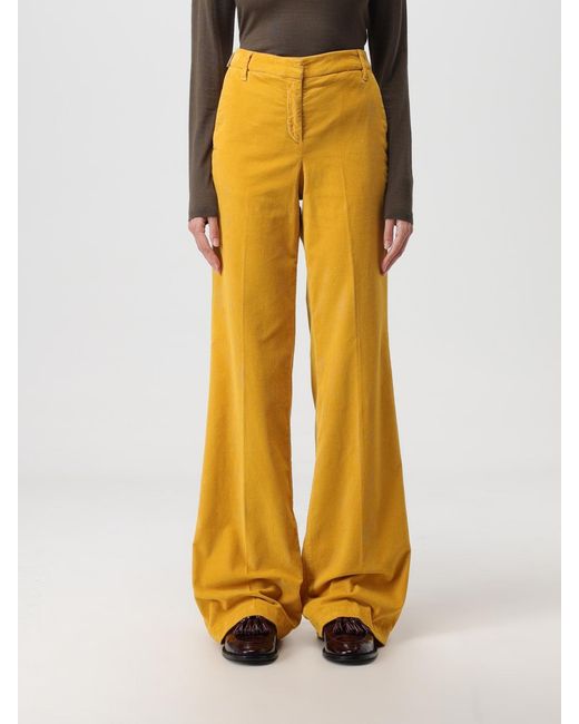 Pantalón Mujer Jacob Cohen de color Yellow