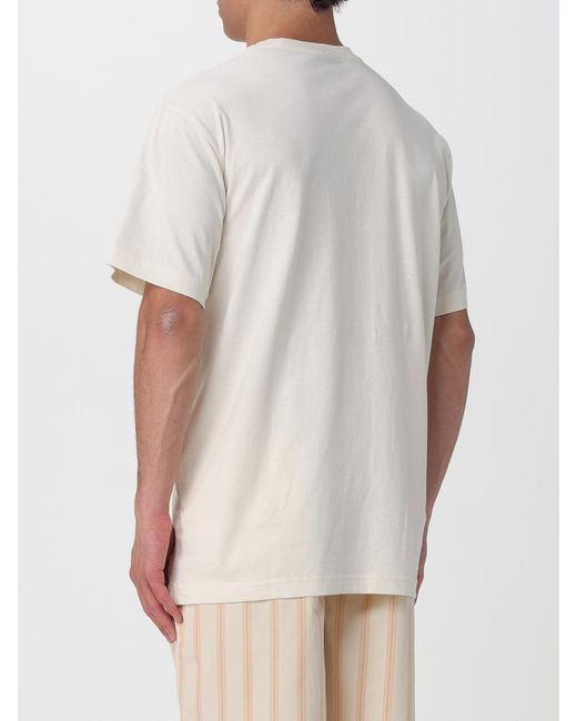Filson White Printed Cotton T-Shirt for men