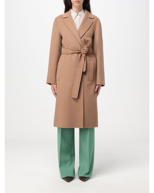 Cappotto in lana di Max Mara in Green