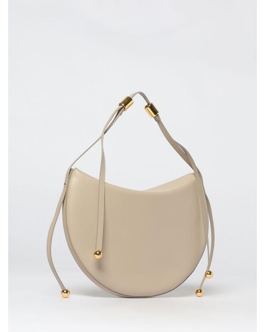 Furla Natural Moonstone M Leather Bag