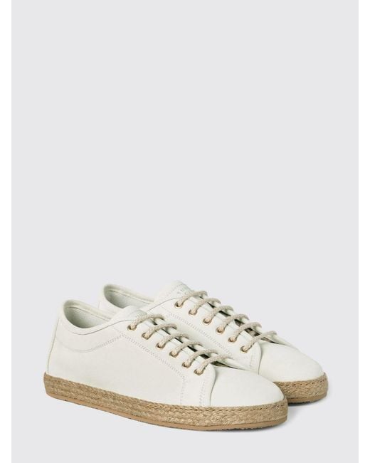 Brunello Cucinelli White Espadrille for men