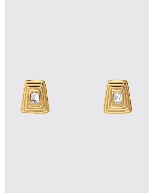 Alessandra Rich Metallic Jewel