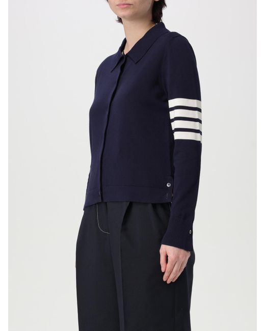 Thom Browne Blue Hemdbluse Damen