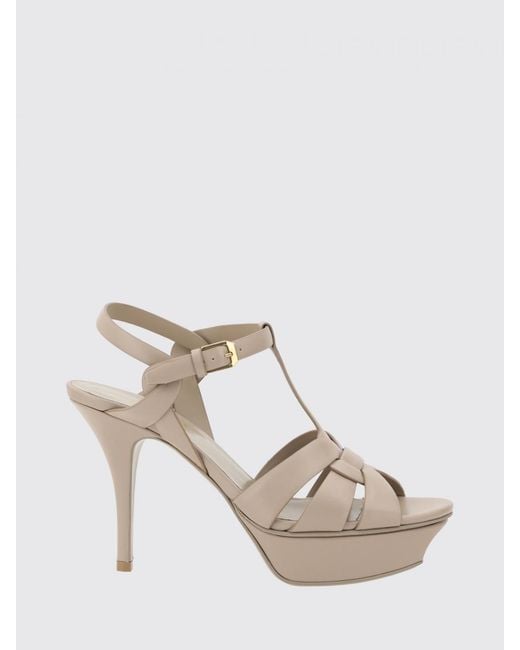 Saint Laurent Natural Pumps