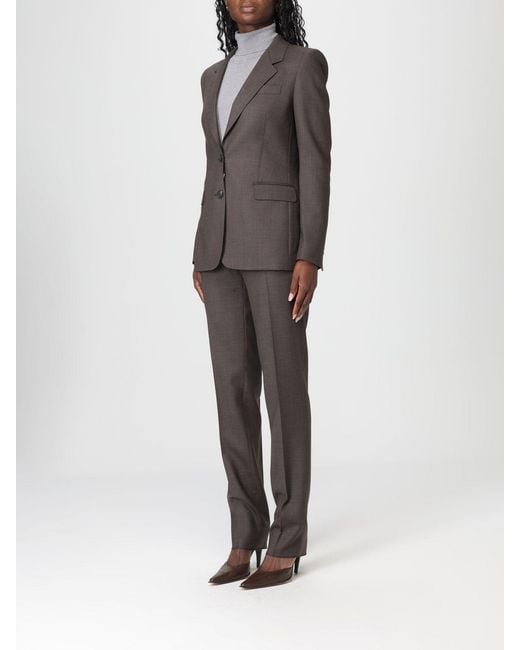 Tagliatore Gray Virgin Wool Suit