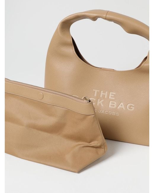 Marc Jacobs Natural Grained Leather Bag
