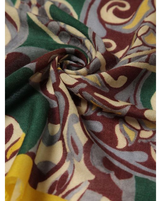 Etro Green Scarf