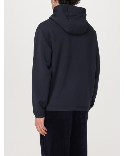 Sudadera Hombre Emporio Armani de hombre de color Blue