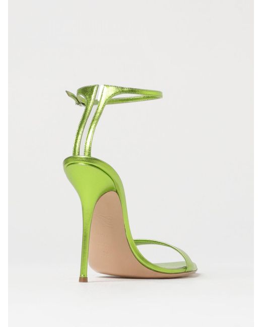 Casadei Green Heeled Sandals