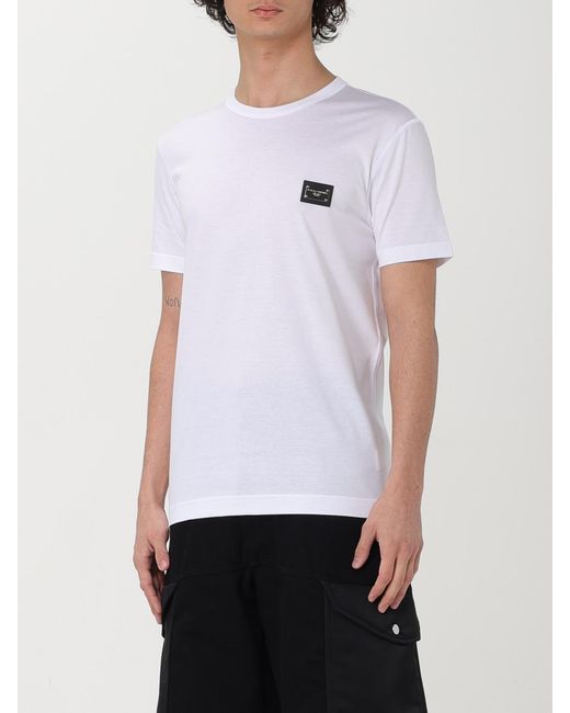 Dolce & Gabbana White T-shirt for men