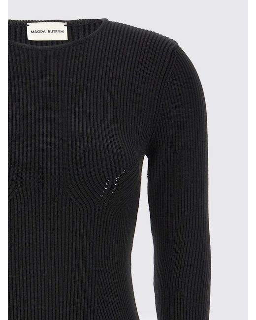 Magda Butrym Black Cardigan