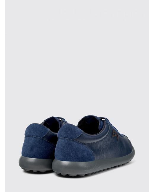 Camper Blue Pelotas Xlf Leather Sneakers for men