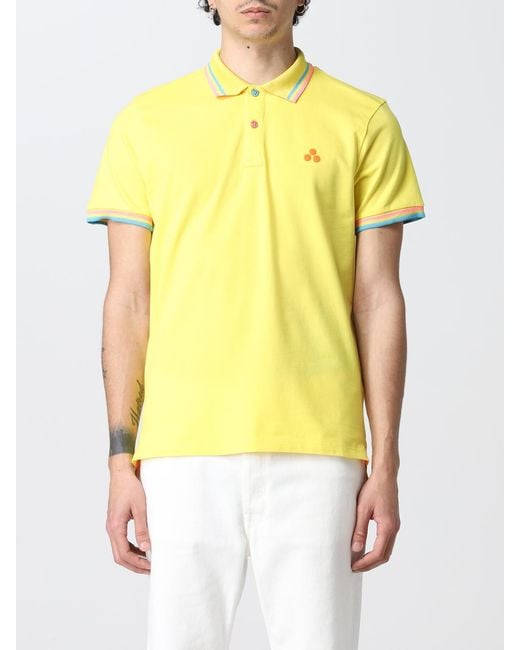 Peuterey Yellow Polo Shirt for men
