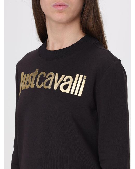 Just Cavalli Blue Sweatshirt