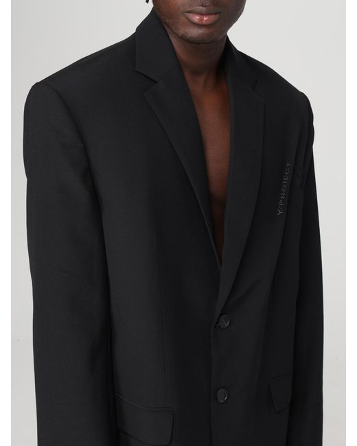 Y. Project Black Blazer for men