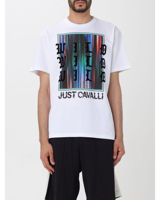 Just Cavalli White T-shirt for men