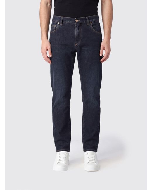 Dolce & Gabbana Blue Dolce &Amp Gabbana Mid-Rise Straight Jeans for men