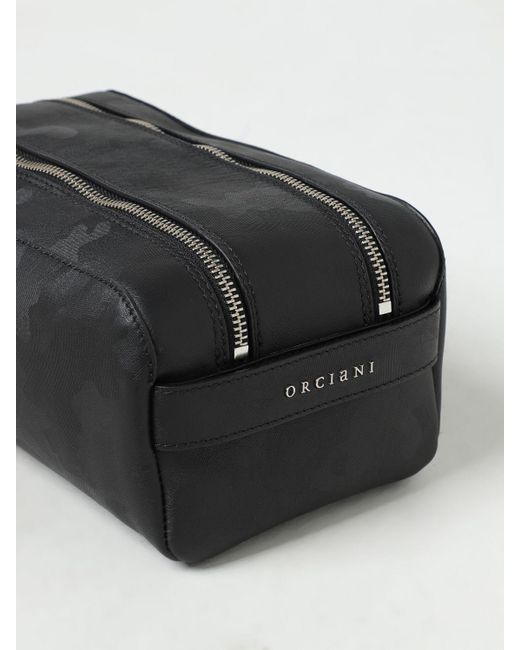 Orciani Black Briefcase for men