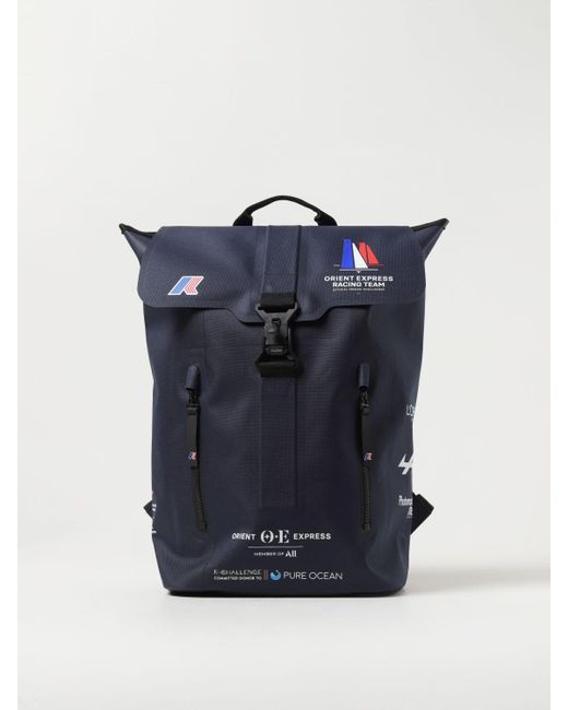 K-Way Blue Backpack for men