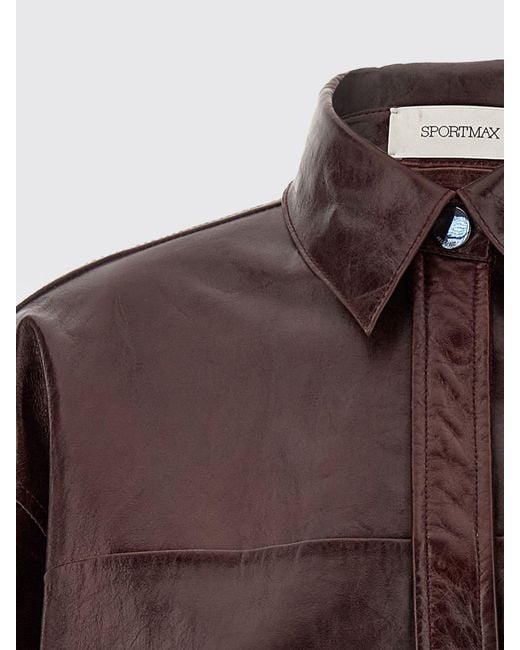 Sportmax Brown Shirt