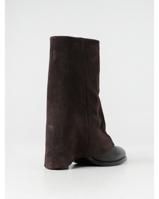 See By Chloé Black Flat Ankle Boots