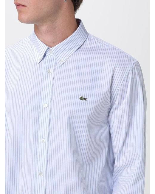 Chemise Homme Lacoste pour homme en coloris White