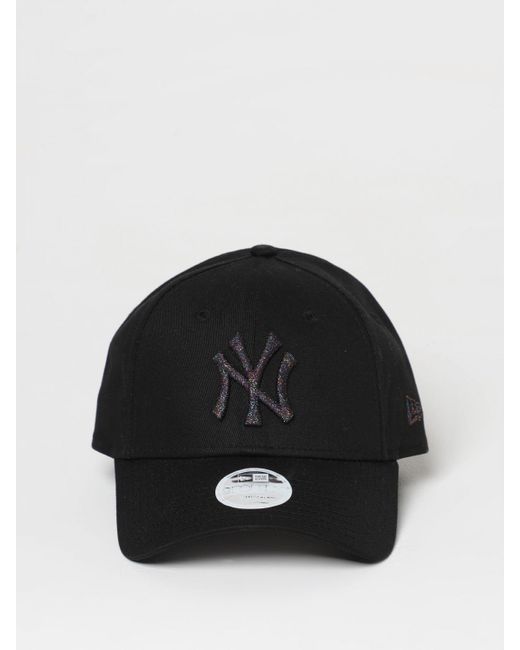 Cappello New York Yankees in cotone di KTZ in Black