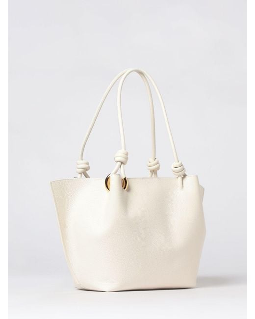 Coccinelle Natural Leather Finn Shoulder Bag