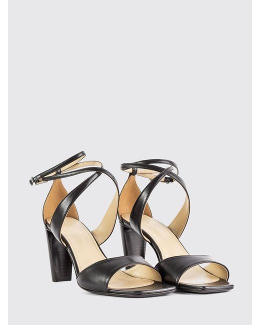 Lemaire Black Heeled Sandal