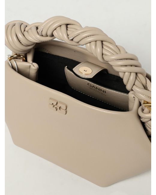 Ganni Natural Handtasche Damen