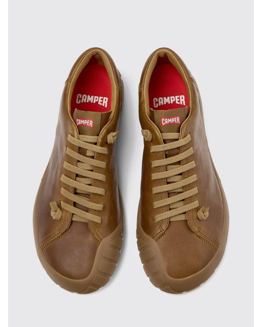 Camper Brown Peu Path+ Slip-On Trainers for men