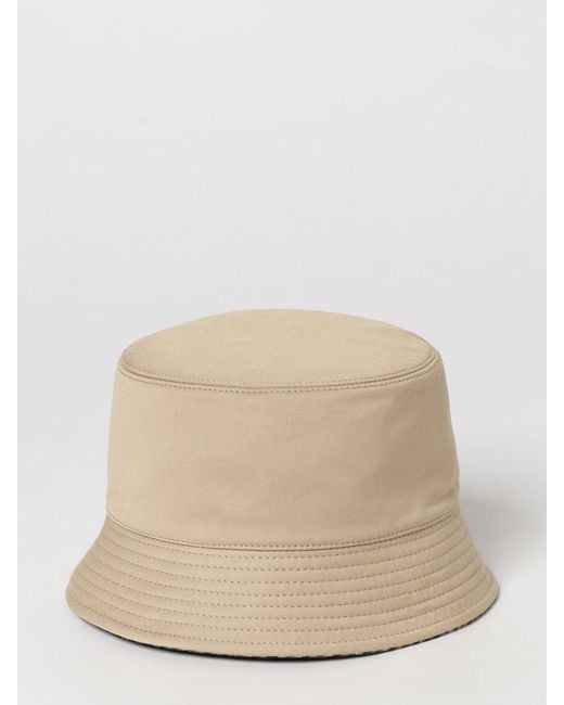 Brunello Cucinelli Natural Linen And Cotton Canvas Bucket Hat