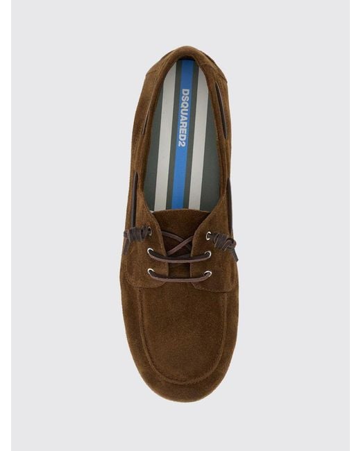 DSquared² Brown Loafers for men