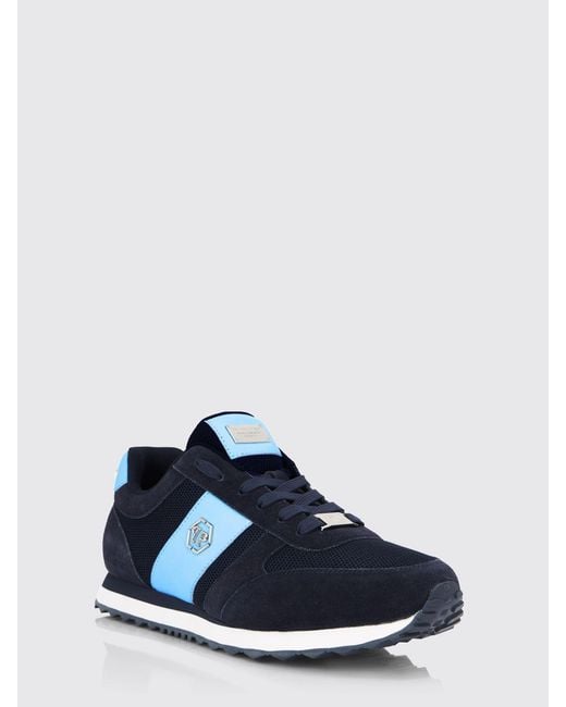 Philipp Plein Blue Sneakers for men