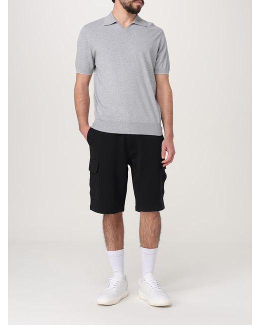 Brunello Cucinelli Black Short Pants for men