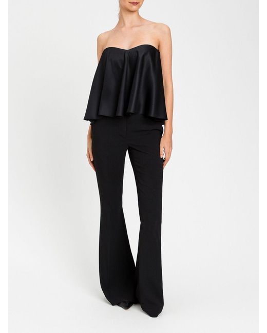 Twinset Black Satin Top