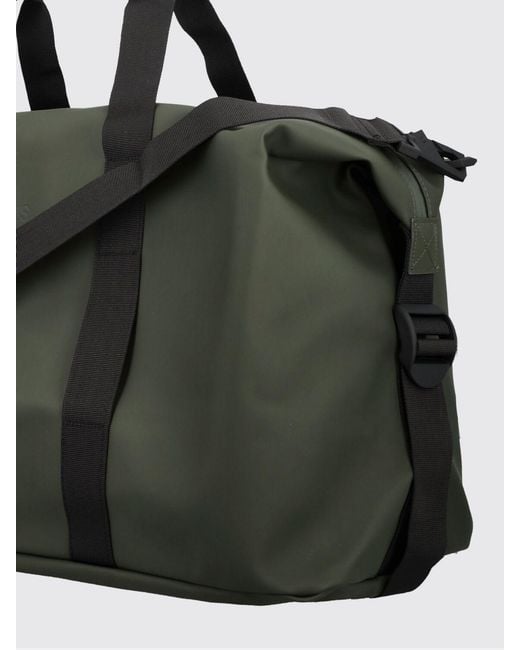 Rains Black Hilo Weekend Duffel Bag for men